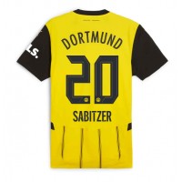 Borussia Dortmund Marcel Sabitzer #20 Hjemmedrakt 2024-25 Kortermet